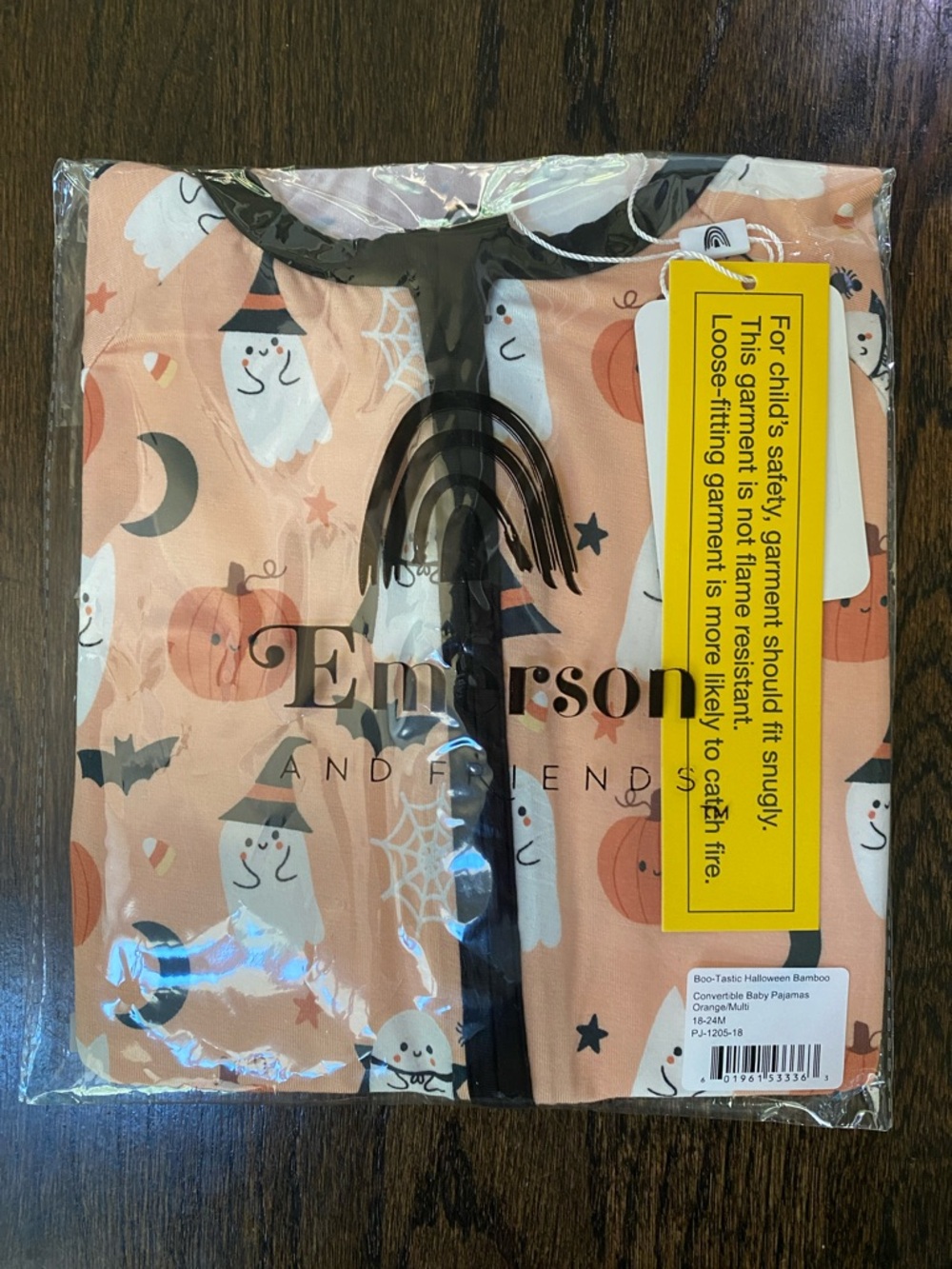 Emerson and Friends Halloween Ghost & Pumpkin Pajama Set for baby 18-24 months